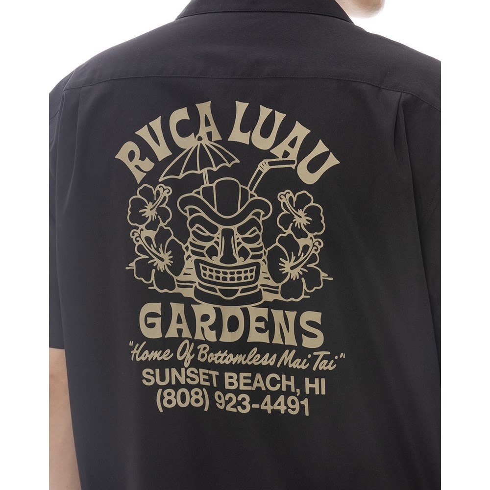 ルーカ（RVCA）（メンズ）GARDENS シャツ BF041181 BLK