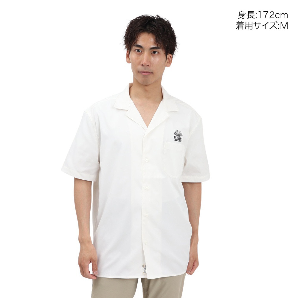 ルーカ（RVCA）（メンズ）GARDENS SH 半袖シャツ BF041181 WHT
