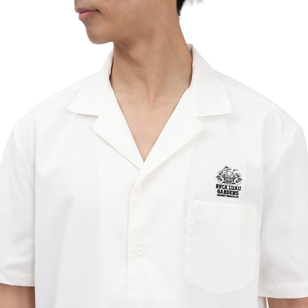 ルーカ（RVCA）（メンズ）GARDENS SH 半袖シャツ BF041181 WHT