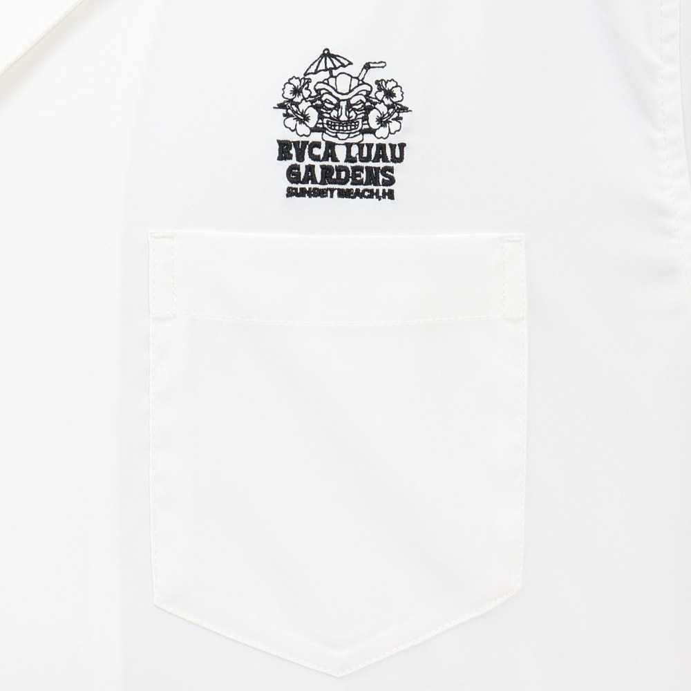 ルーカ（RVCA）（メンズ）GARDENS SH 半袖シャツ BF041181 WHT