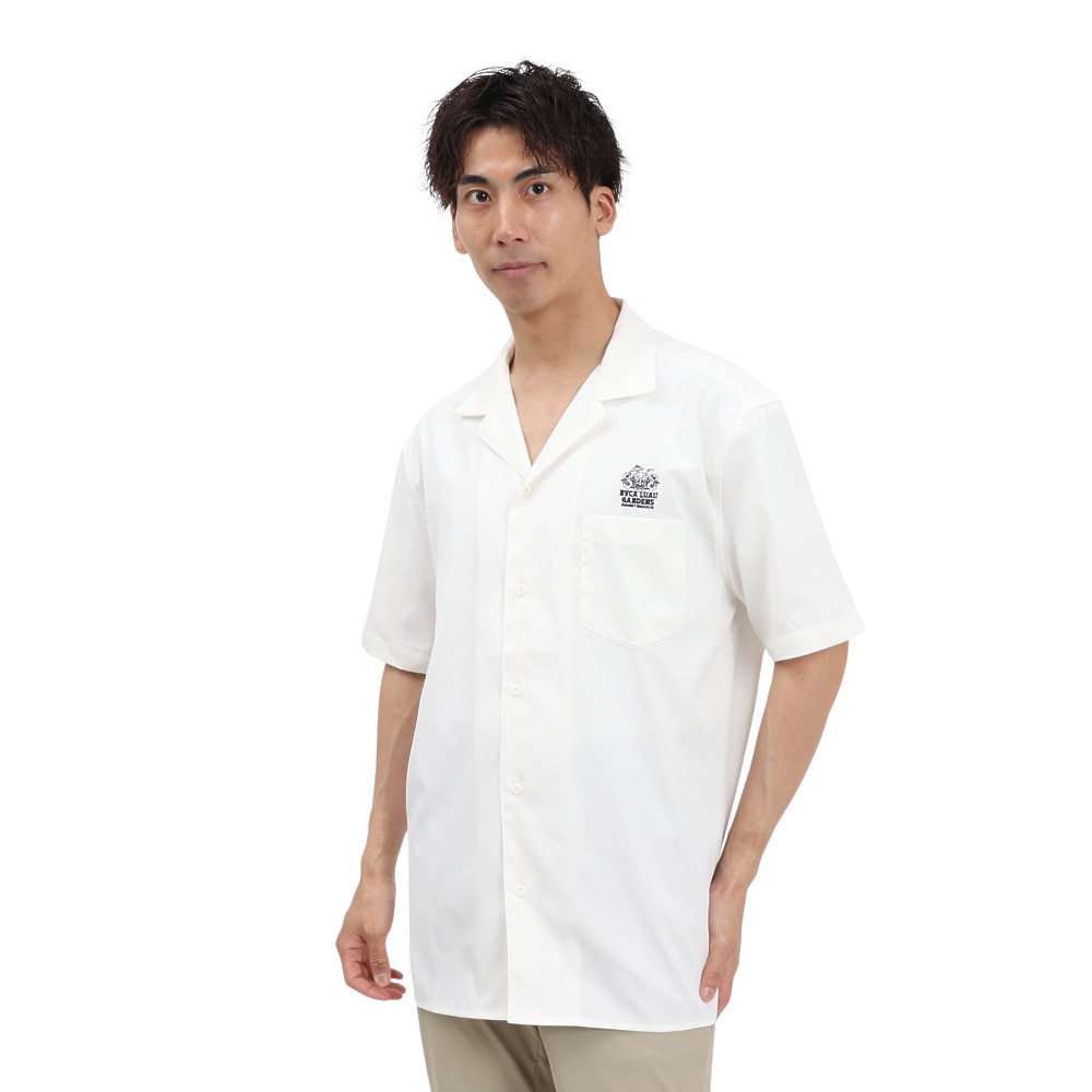 ルーカ（RVCA）（メンズ）GARDENS SH 半袖シャツ BF041181 WHT