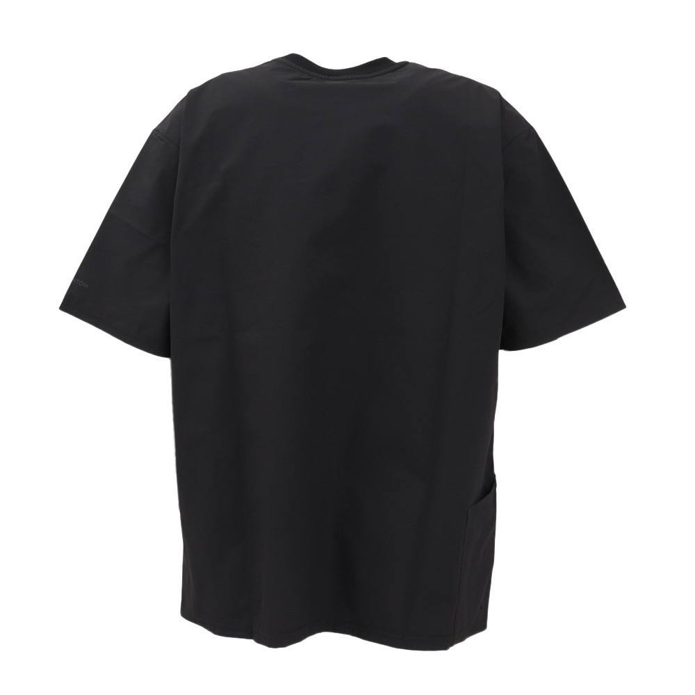ハーレー（HURLEY）（メンズ）ファントム ウーブン アイコン オーバーサイズド 半袖Tシャツ MUSS251021-BLK