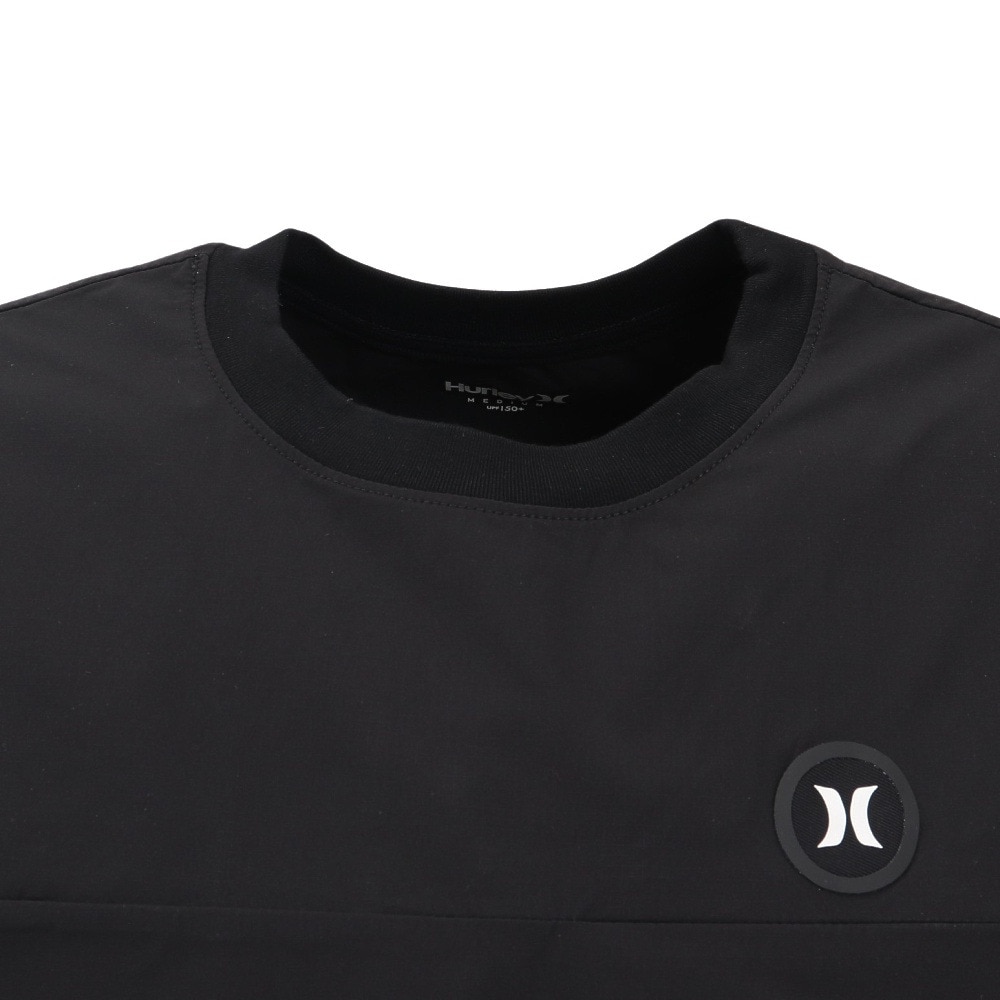 ハーレー（HURLEY）（メンズ）ファントム ウーブン アイコン オーバーサイズド 半袖Tシャツ MUSS251021-BLK