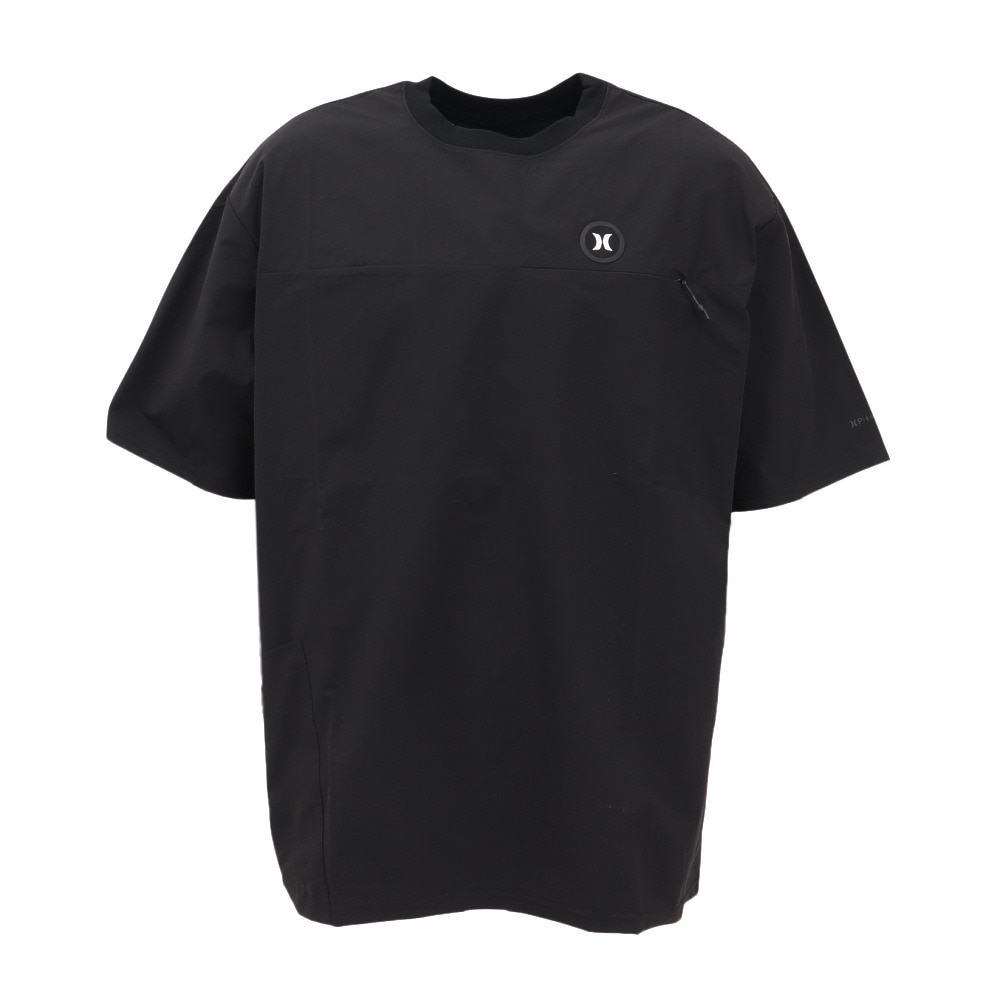 ハーレー（HURLEY）（メンズ）ファントム ウーブン アイコン オーバーサイズド 半袖Tシャツ MUSS251021-BLK