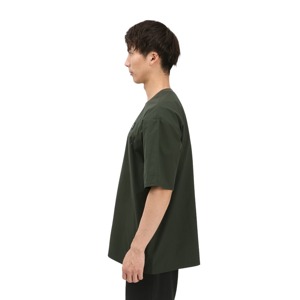 ハーレー（HURLEY）（メンズ）ファントム ウーブン アイコン オーバーサイズド 半袖Tシャツ MUSS251021-TME