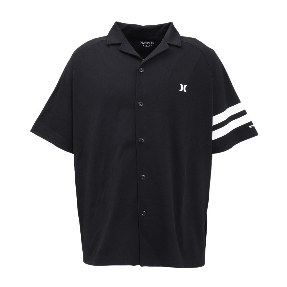 ハーレー（HURLEY）（メンズ）ファントム アイコン オーバーサイズ 半袖シャツ MUWV251019-BLK