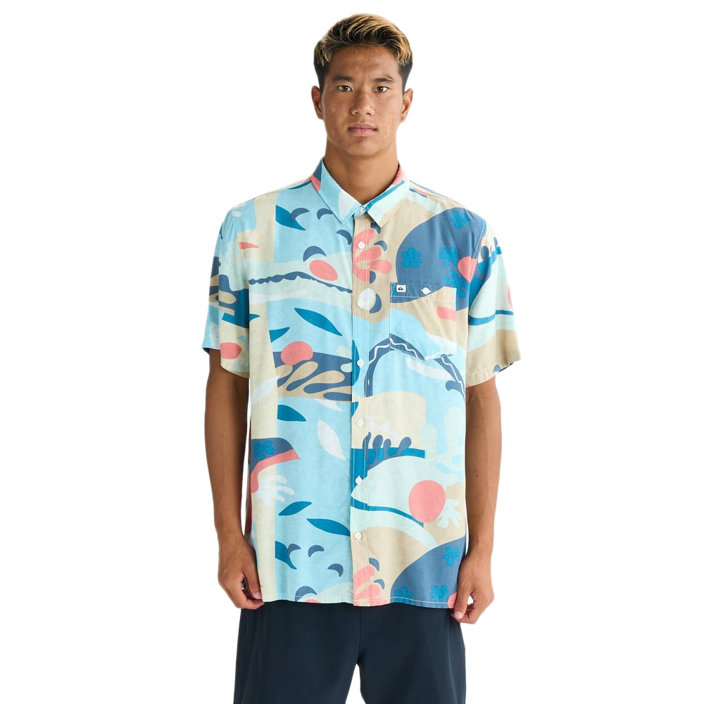 クイックシルバー（Quiksilver）（メンズ）SAFE PARADISE 半袖シャツ 25SUEQYWT04607CJZ3