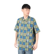 (メンズ)PATCHWORK シャツ AB2025SSM-APP501GRN