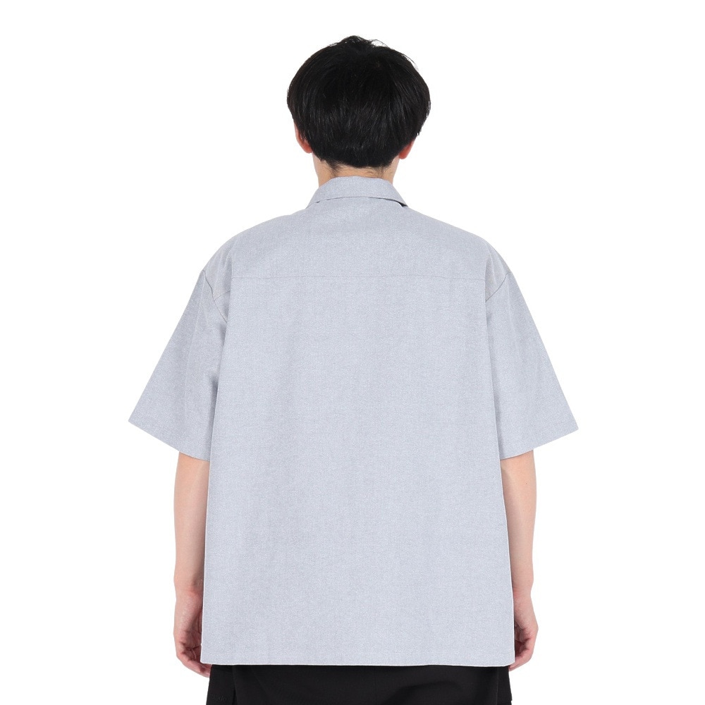 スライド（SLYDE）（メンズ）OX 半袖 ワイドシャツ SL2025SSM-APP001C.GRY