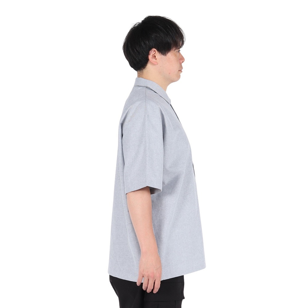 スライド（SLYDE）（メンズ）OX 半袖 ワイドシャツ SL2025SSM-APP001C.GRY
