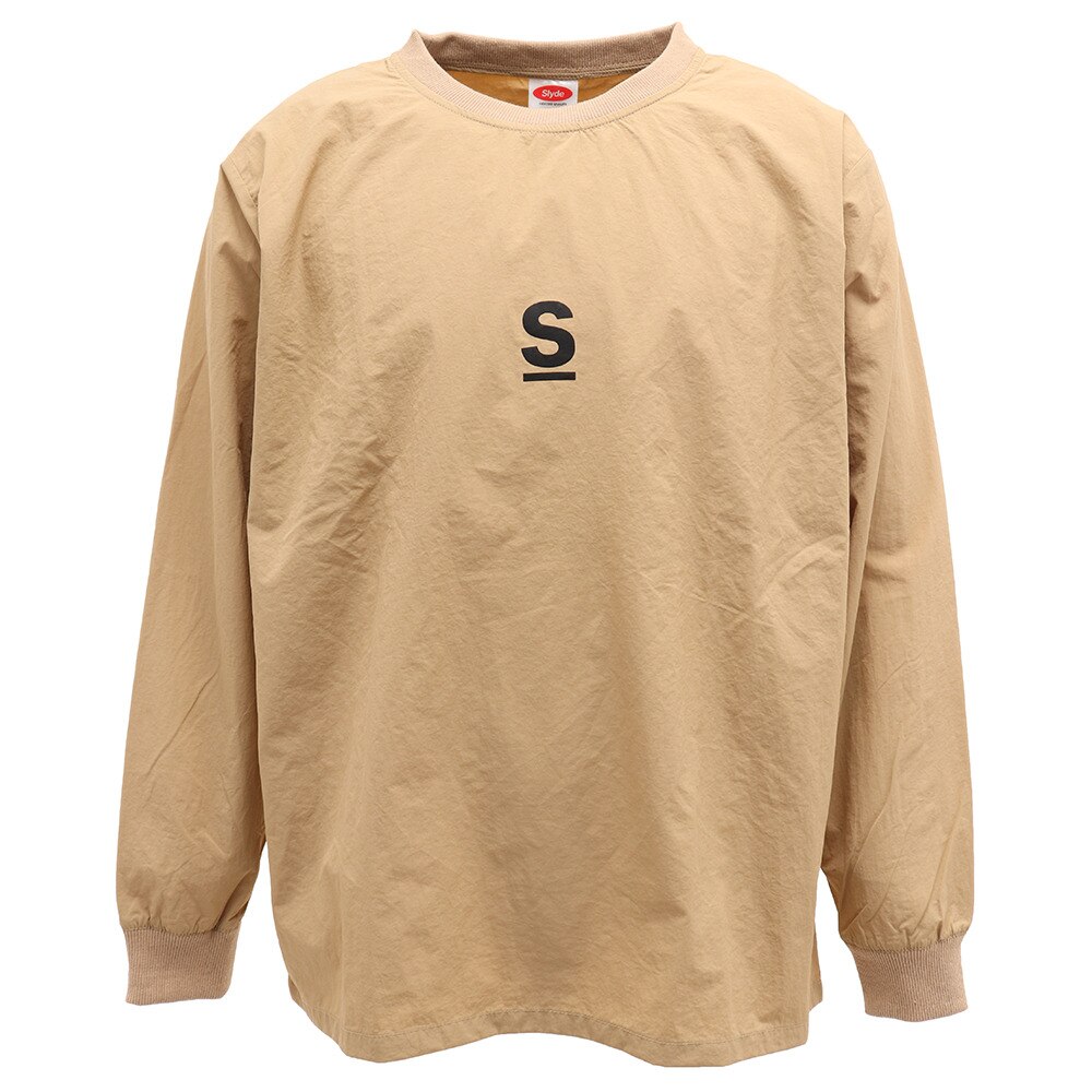  Sロゴ ナイロン長袖Tシャツ sl202002105-BEG