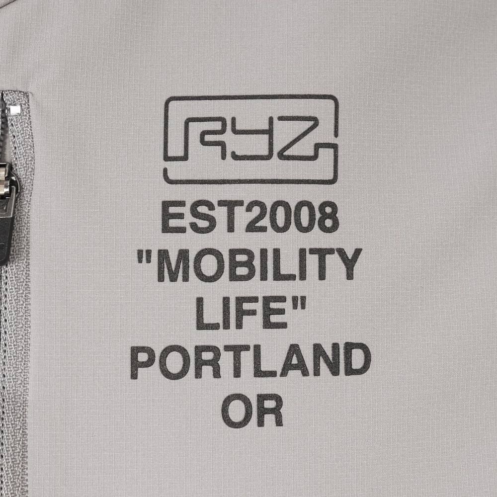 ライズ（RYZ）（メンズ）ハーフジップ シャツ RZ10CD25FW0005 GRY