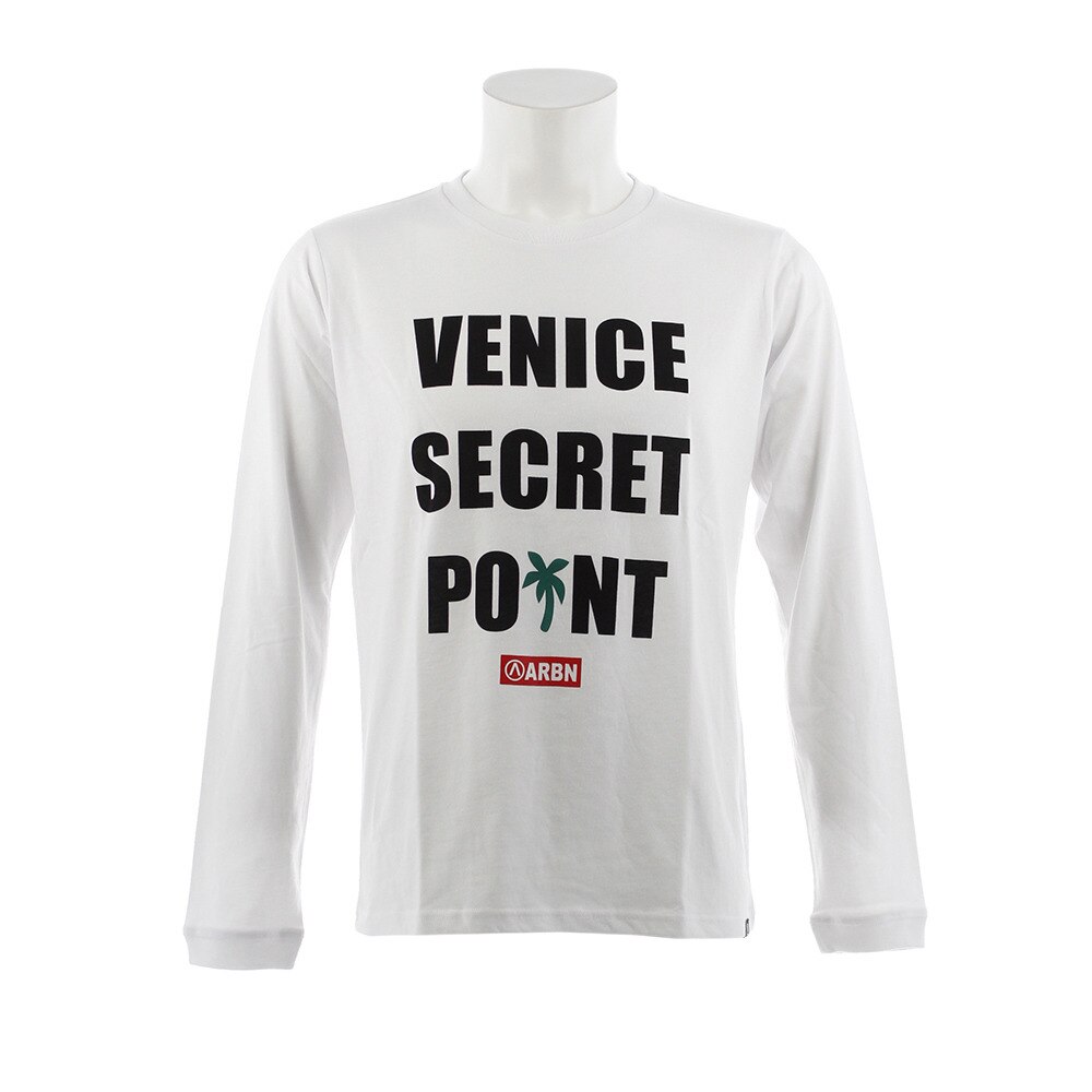  Tシャツ メンズ 長袖 V.S.P AB93AW1111 WHT 