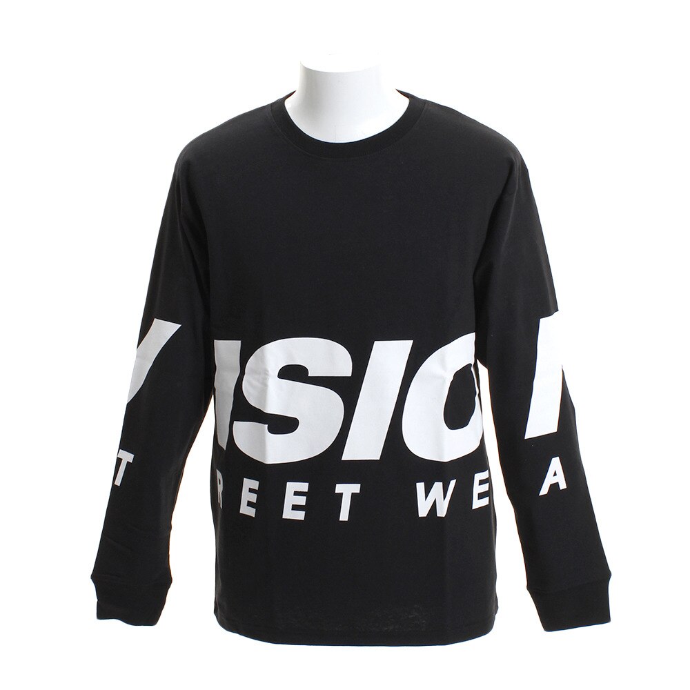  Tシャツ 長袖 BIGロゴ 8723133A-01BLK 