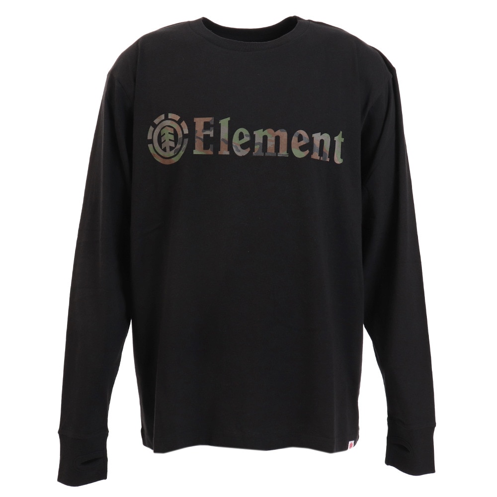 Tシャツ メンズ 長袖 HORIZONTAL AJ022050 BLK オンライン価格