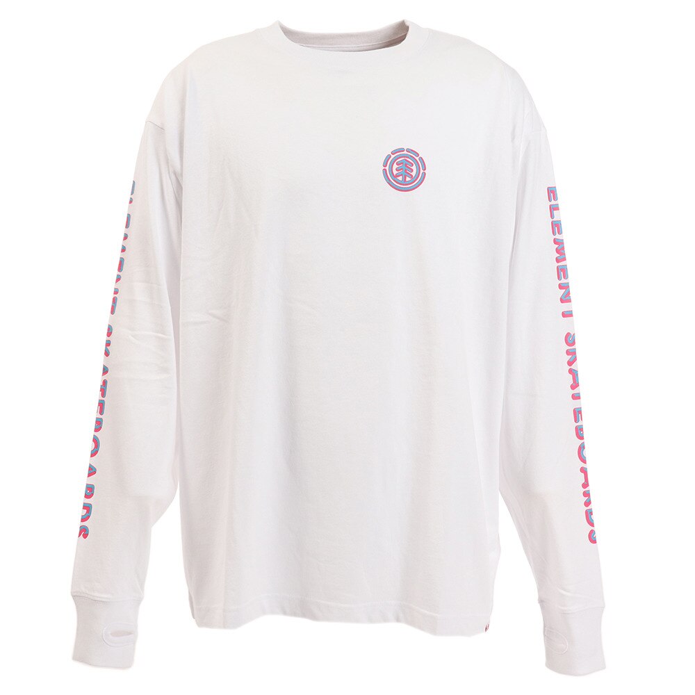 Tシャツ メンズ 長袖 CHROME ビッグ AJ022061 WHT オンライン価格