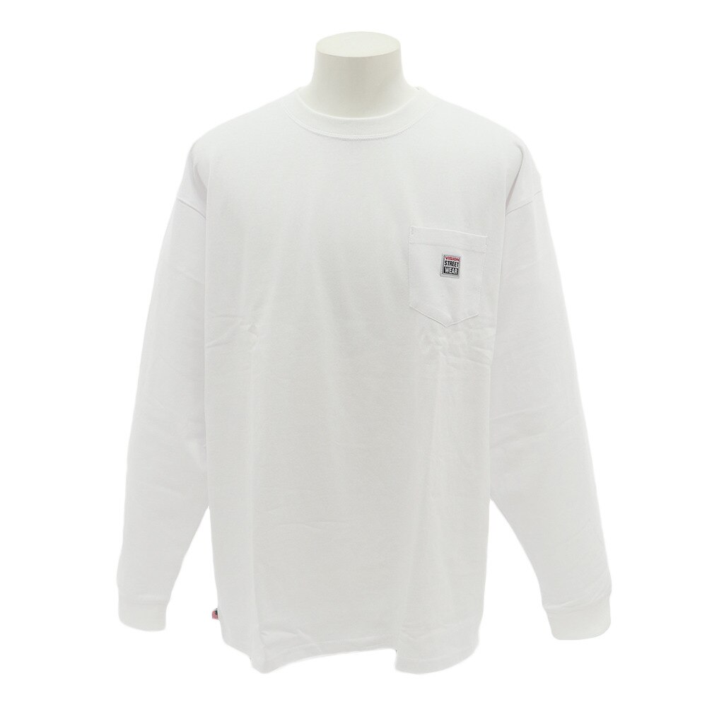 Tシャツ メンズ 長袖 米綿 9723140-06OFF