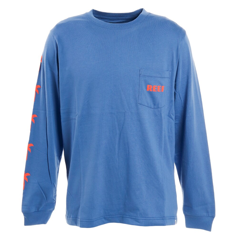  Tシャツ メンズ 長袖 PALM RF19FA-1002LS-BLU オンライン価格
