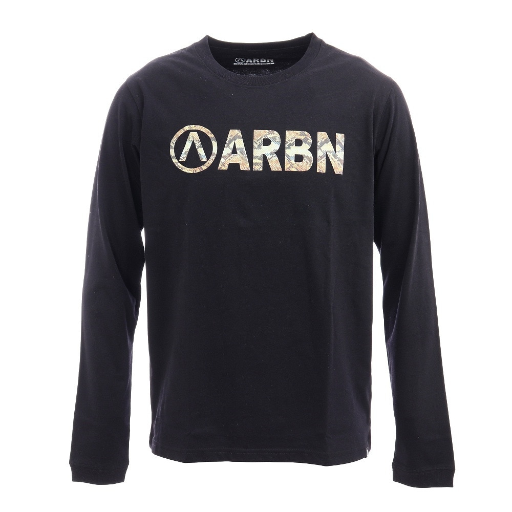 Tシャツ メンズ 長袖 ANIMAL LOGO AB03AW1225 BLK オンライン価格