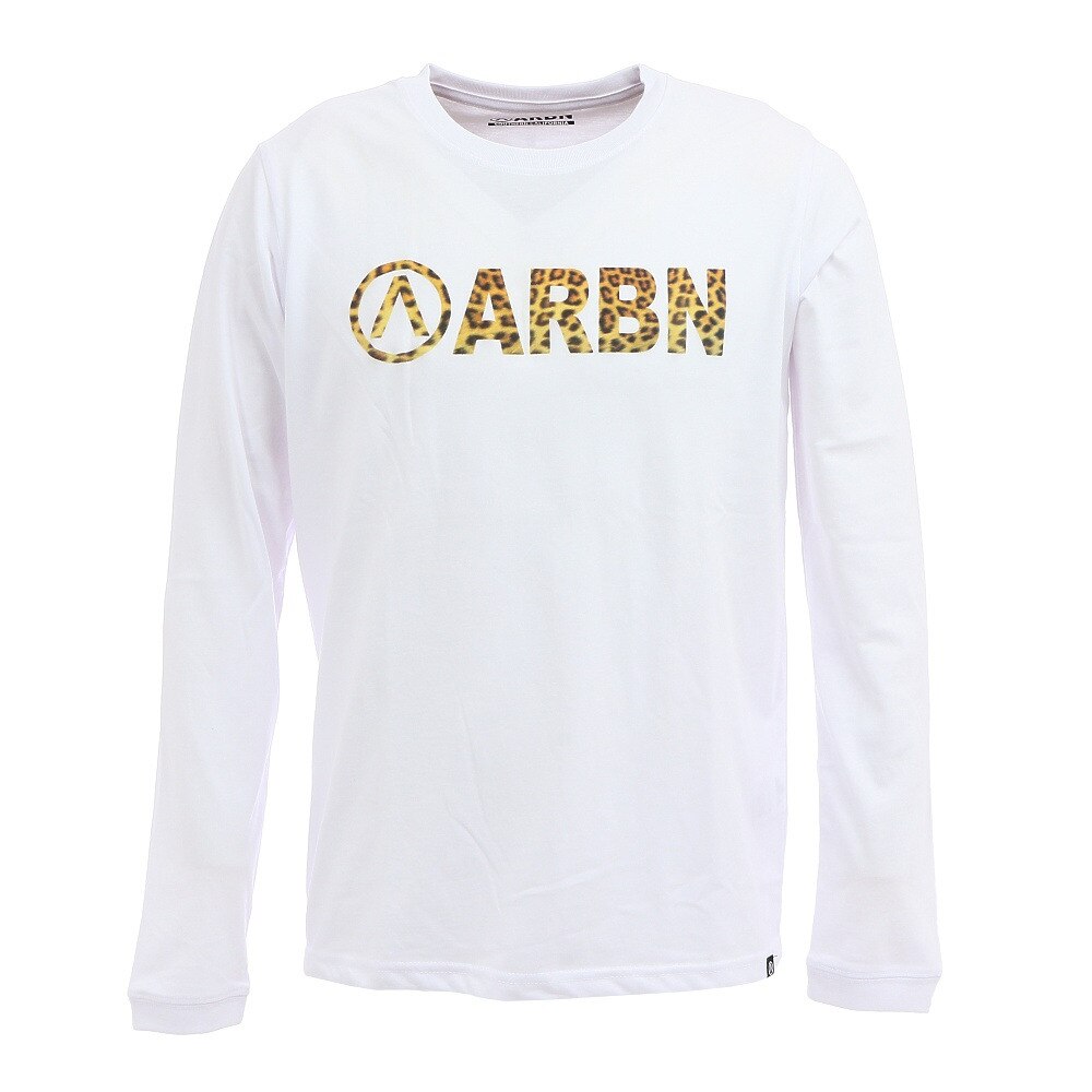 Tシャツ メンズ 長袖 ANIMAL LOGO AB03AW1225 WHT オンライン価格