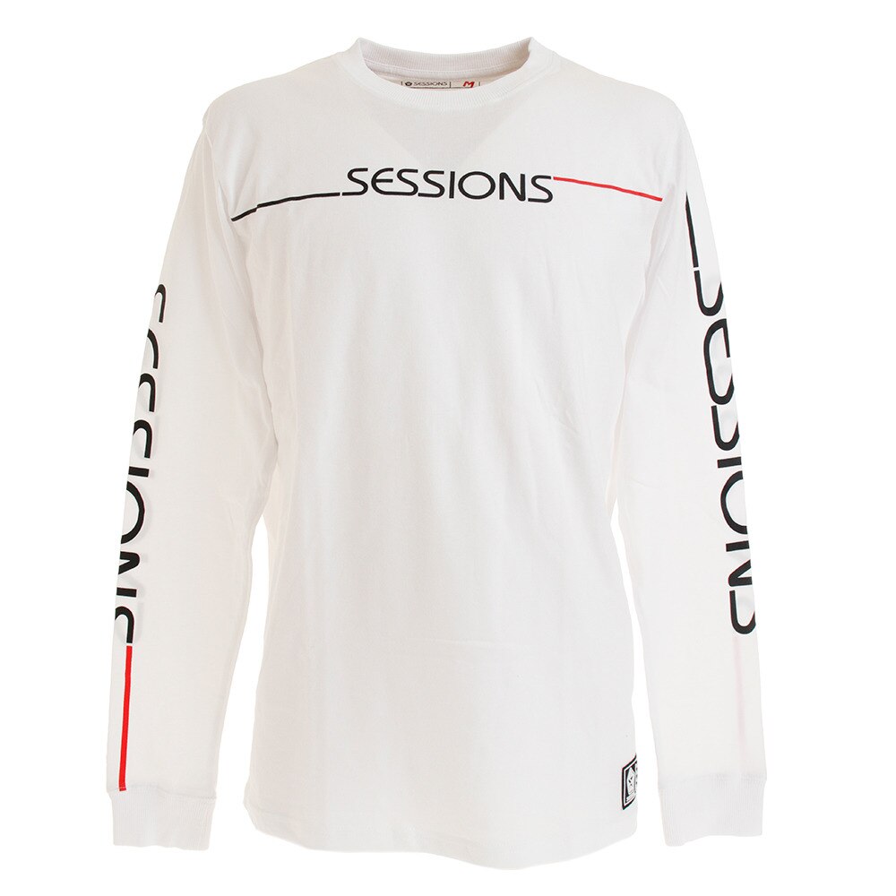 Tシャツ メンズ 長袖 SLEEVE ロゴ 207092 WHT オンライン価格