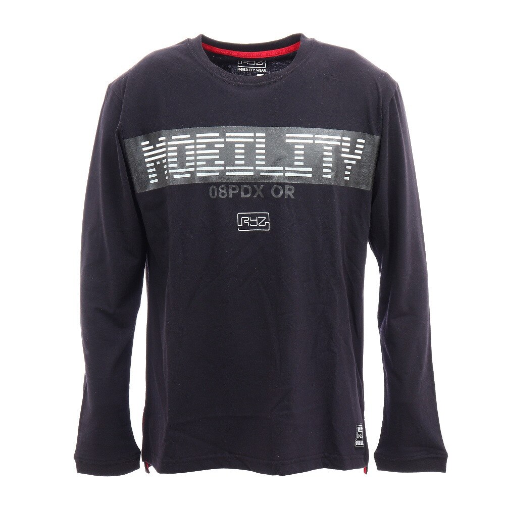  Tシャツ メンズ 長袖 MOBILITY 869R9CD8731 BLK 