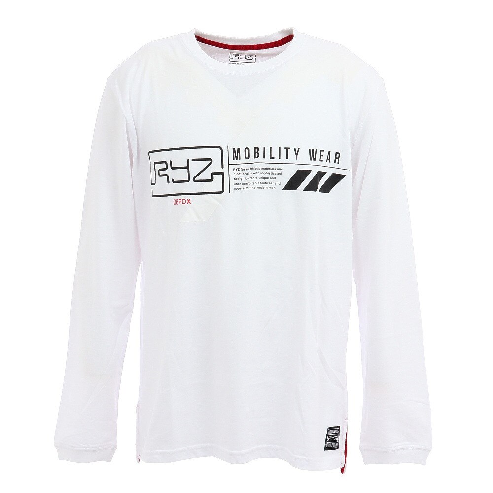 Tシャツ メンズ 長袖 COURIER 869R9CD8733 WHT 