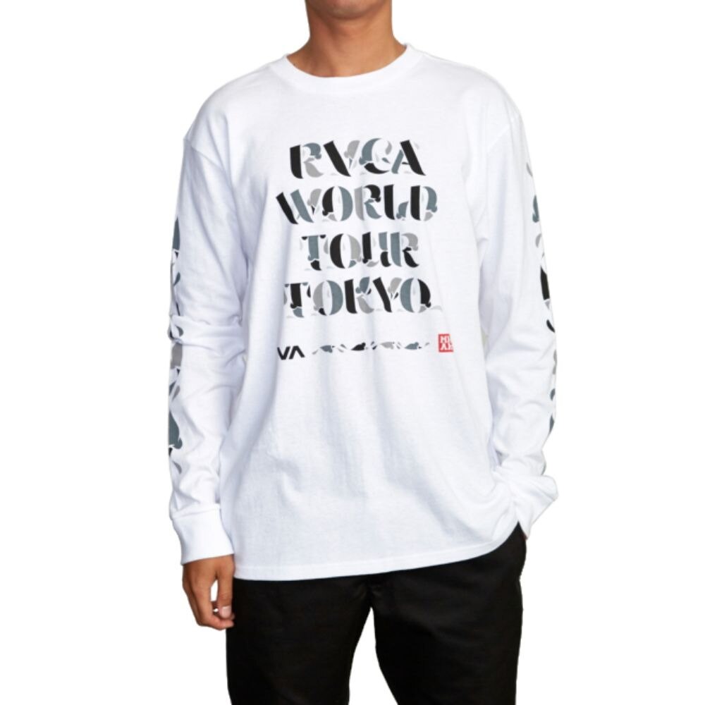 Tシャツ メンズ 長袖 MHAK TOKYO AJ042066 WHT