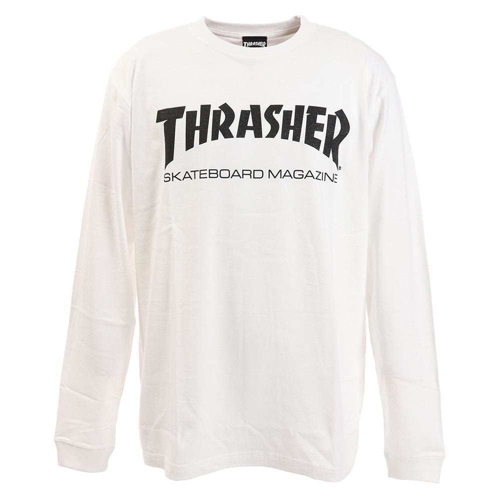 MAG LOGO 長袖シャツ TH8301WHITE