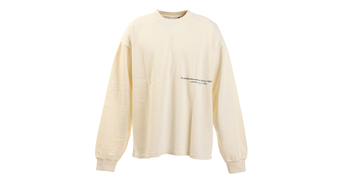 Tシャツ メンズ 長袖 スケボーイラスト 06off ヴィジョン スーパースポーツゼビオ