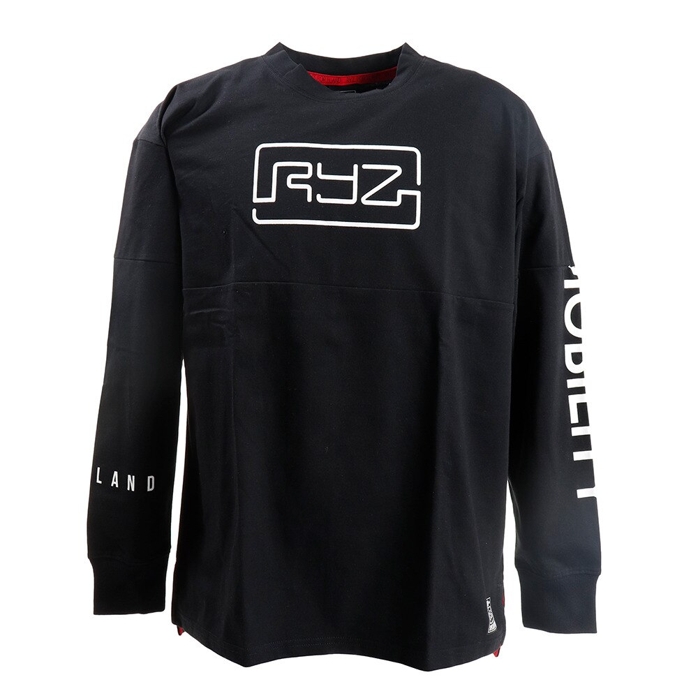  Tシャツ メンズ 長袖 CUT OFF 869R0CD3194 BLK