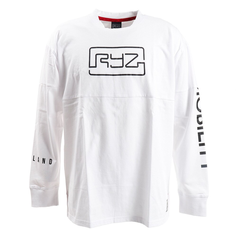  Tシャツ メンズ 長袖 CUT OFF 869R0CD3194 WHT