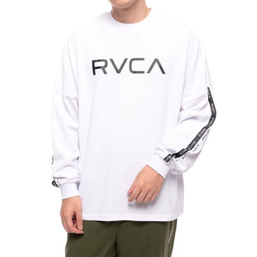  BIG RVCA LT ロングスリーブTシャツ BB041052 WHT