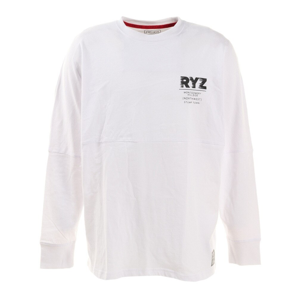 ライズ｜Tシャツ メンズ 長袖 WHEEL 869R1CD6260 WHT - スポーツ用品はスーパースポーツゼビオ
