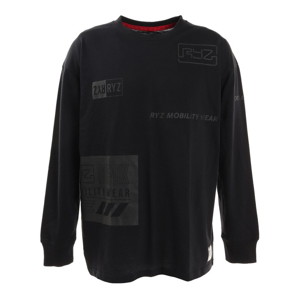  REFLECTOR ICONS 長袖Tシャツ 869R1CD6261 BLK