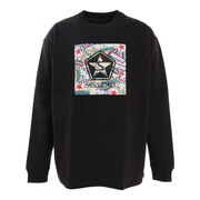 セッションズ（SESSIONS）（メンズ）Tシャツ メンズ 長袖  オールドボックスロゴ 217163 BLK ロンT