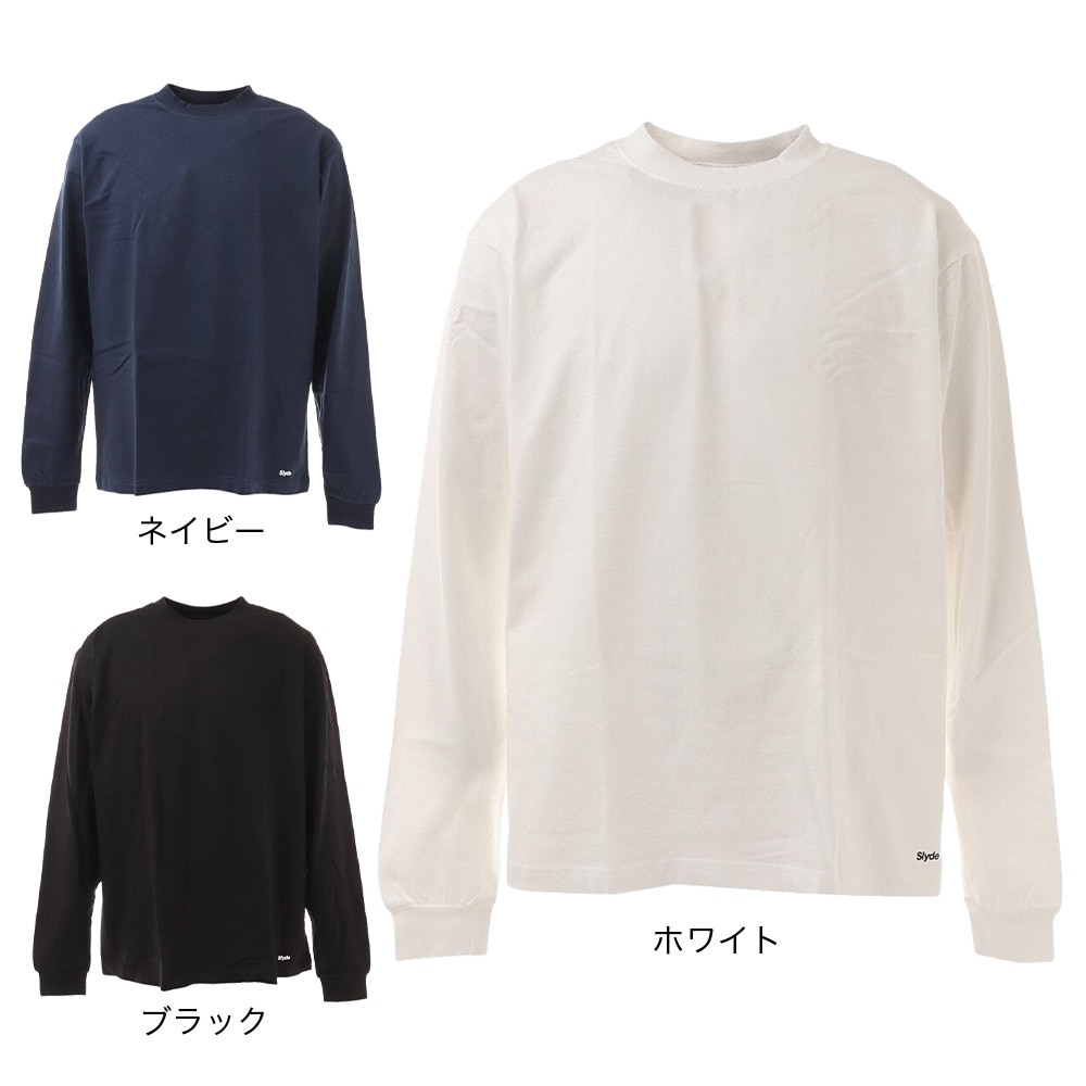 スライド（SLYDE）（メンズ）Tシャツ メンズ 長袖 スリーブ SL-ALL-003-NVY