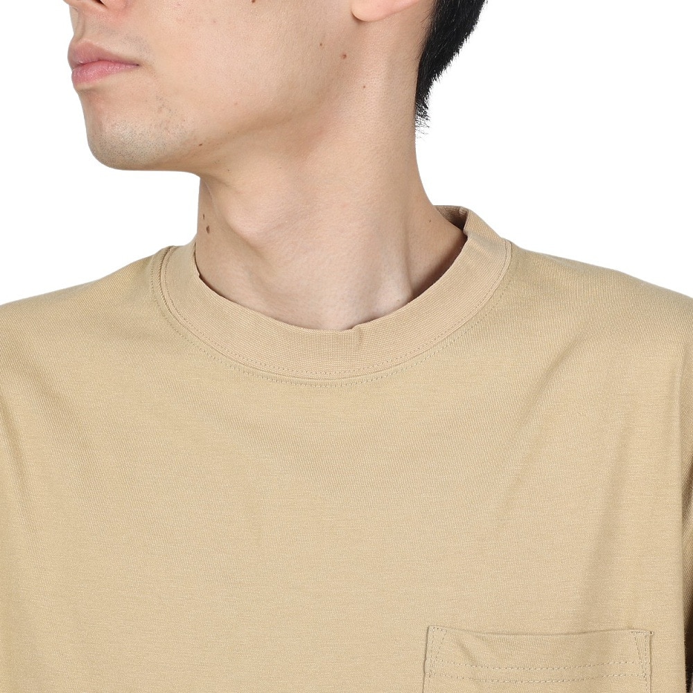 スライド（SLYDE）（メンズ）Tシャツ メンズ 長袖 スリーブポケット SL-ALL-004-BEG