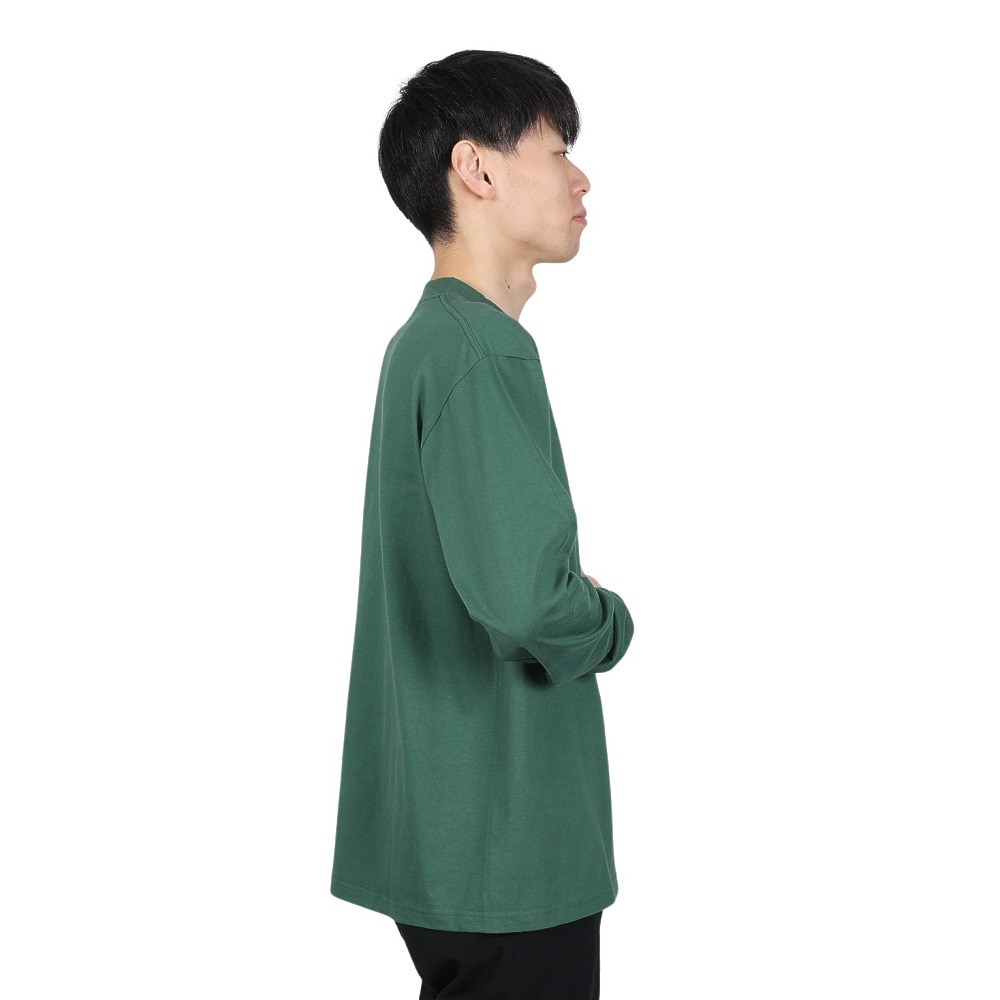 スライド（SLYDE）（メンズ）Tシャツ メンズ 長袖 スリーブポケット SL-ALL-004-GRN