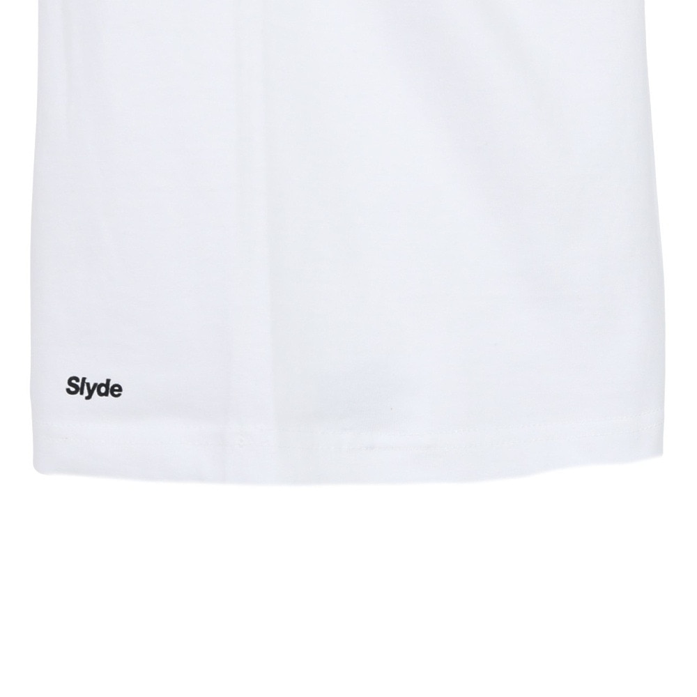 スライド（SLYDE）（メンズ）Tシャツ メンズ 長袖  スリーブポケット SL-ALL-004-WHT