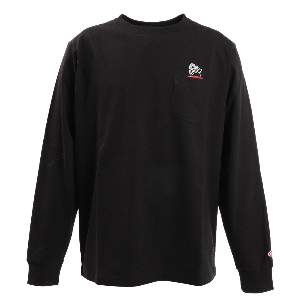  TAKEUCHI ATSUSHI 長袖Tシャツ GO SURF sl2021ss001-b-BLK