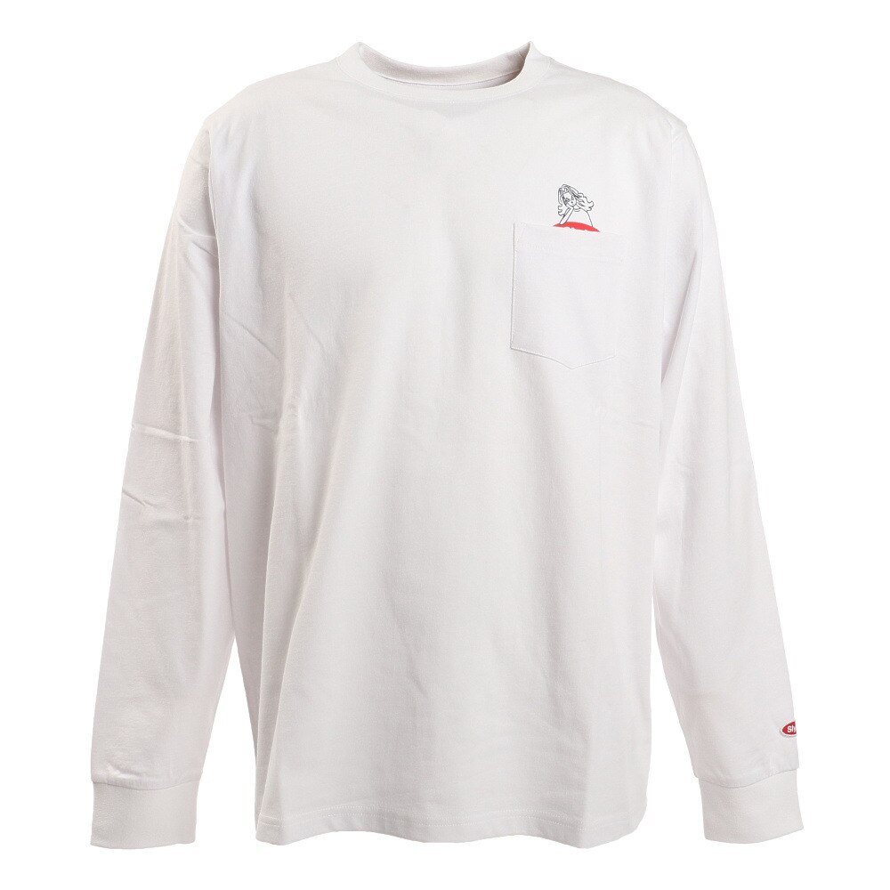  TAKEUCHI ATSUSHI 長袖Tシャツ GO SURF sl2021ss001-b-WHT