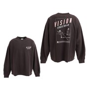 ネオンイラストプリントロングtシャツ 01 Blk ヴィジョン エルブレス