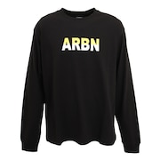 エアボーン(ARBN)(メンズ)LOGO STANDARD 長袖Tシャツ ARBN21aw-001-BLK