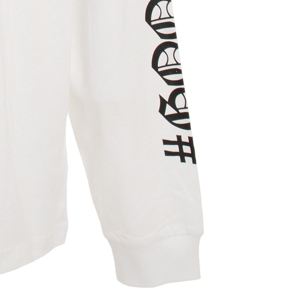 エアボーン（ARBN）（メンズ）バックビッグロゴ 長袖Ｔシャツ  ARBN21aw-002-WHT