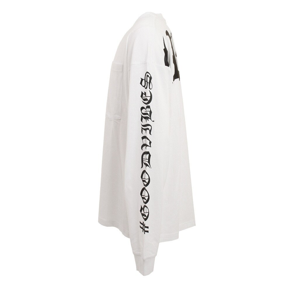 エアボーン（ARBN）（メンズ）バックビッグロゴ 長袖Ｔシャツ  ARBN21aw-002-WHT