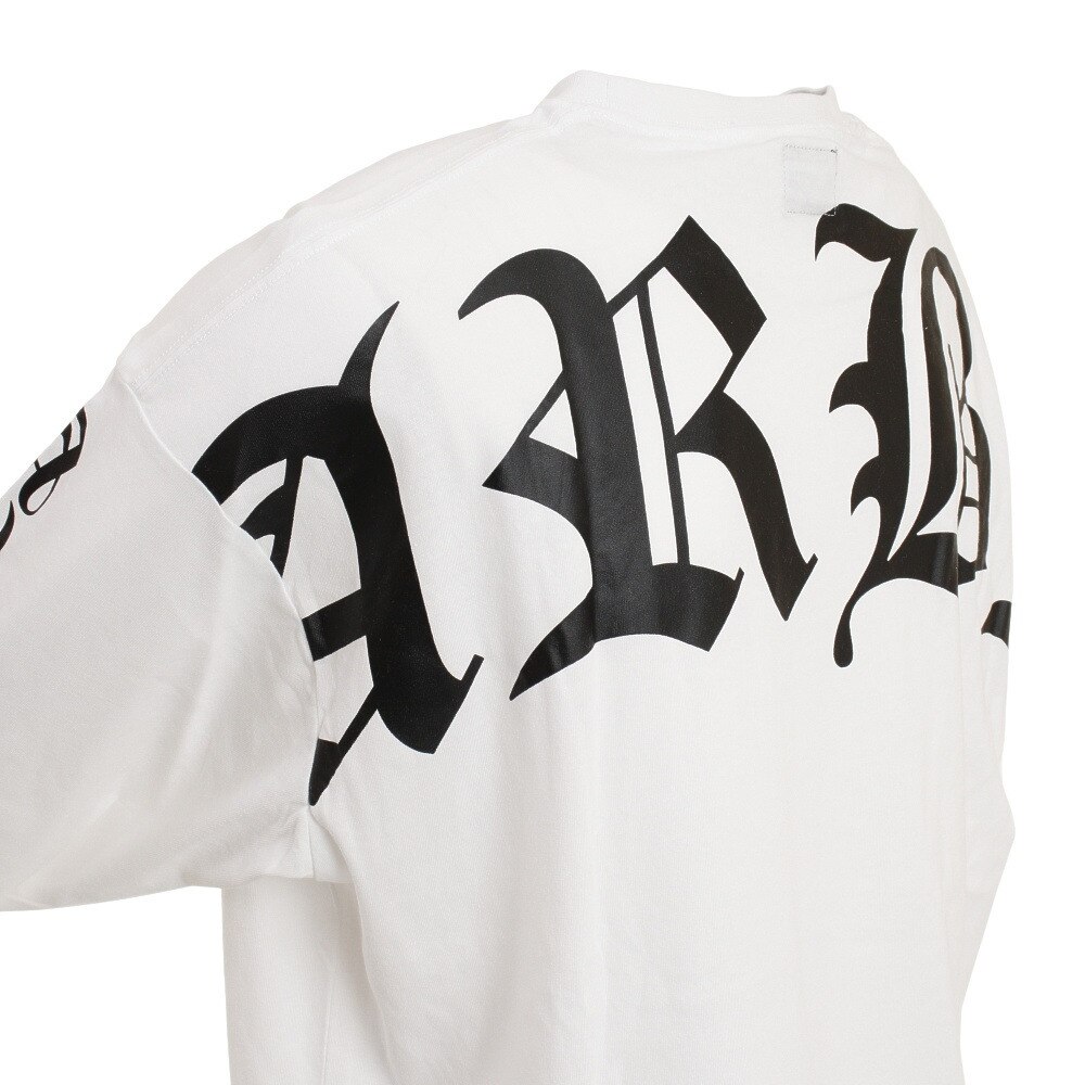エアボーン（ARBN）（メンズ）バックビッグロゴ 長袖Ｔシャツ  ARBN21aw-002-WHT