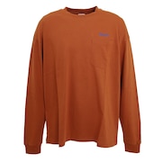 スライド（SLYDE）（メンズ）ビッグシルエット 長袖Ｔシャツ sl2021aw013-O.BRN