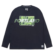 ライズ（RYZ）（メンズ）PORTLAND PHOTO ロングスリーブシャツ 869R1CD3019 BLK