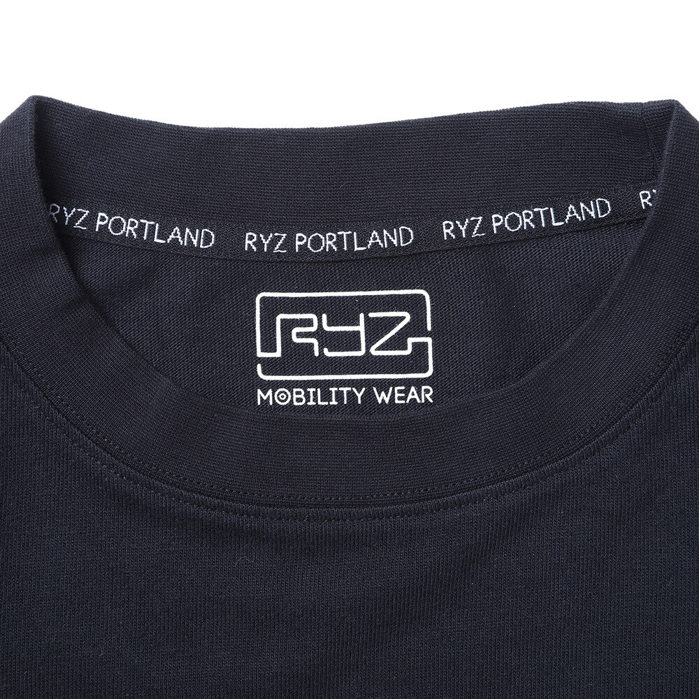 ライズ（RYZ）（メンズ）BAR LOGO BGT 長袖Tシャツ 869R1CD3020 BLK